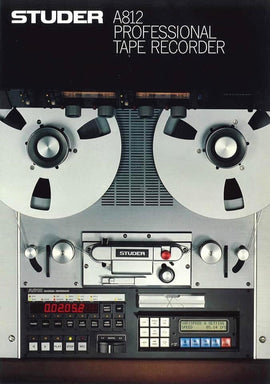 Studer A812 professional open-reel tape recorder