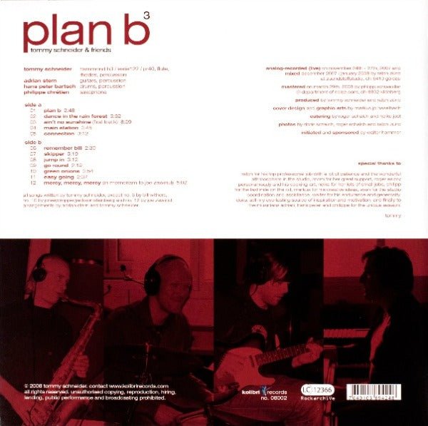 Tommy Schneider & Friends - Plan B3