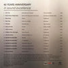 40 YEARS ANNIVERSARY IN SOUND EXCELLENCE CD