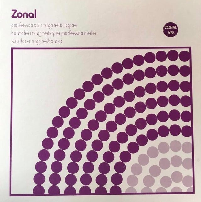 Zonal 675 1″ Audio Reel Tape